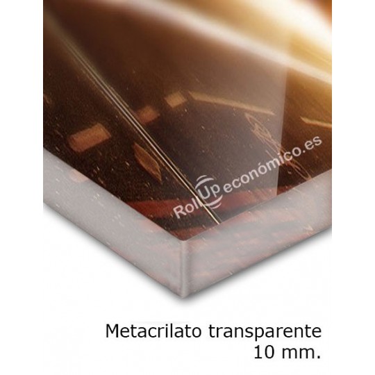 Metacrilato transparente 10mm