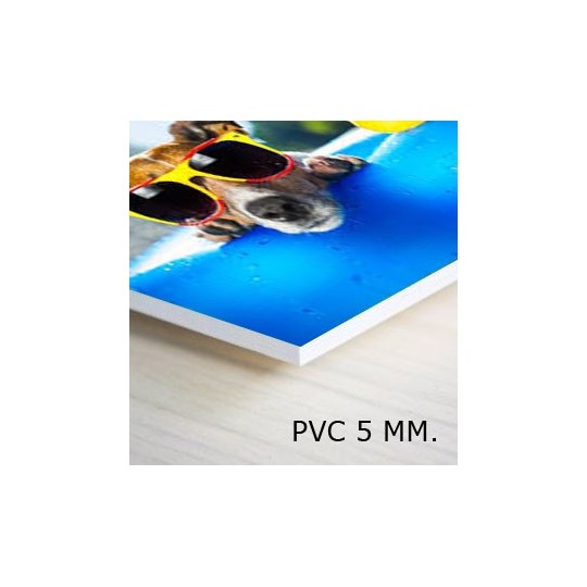 pvc 5 mm.