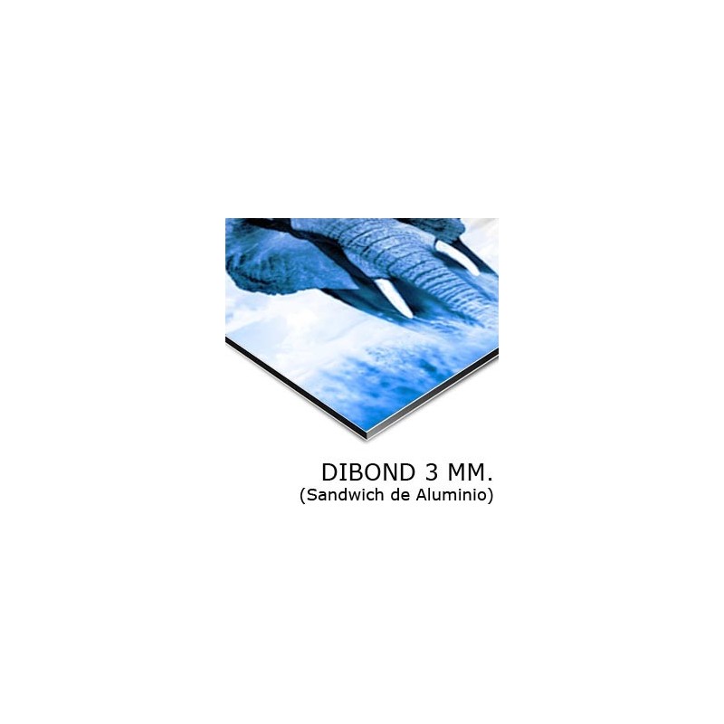 dibond 3 mm.