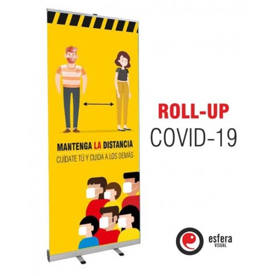 Roll up COVID 85x200 cm