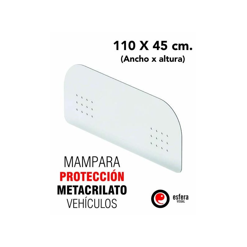 Mampara protección vehículos