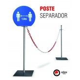 poste separador cadena