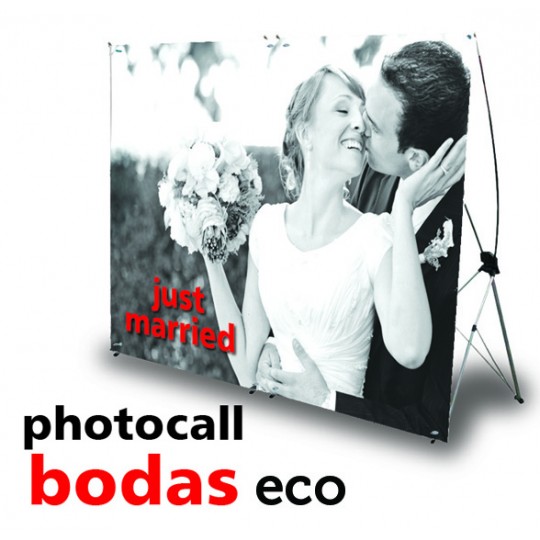 Photocall Bodas económico